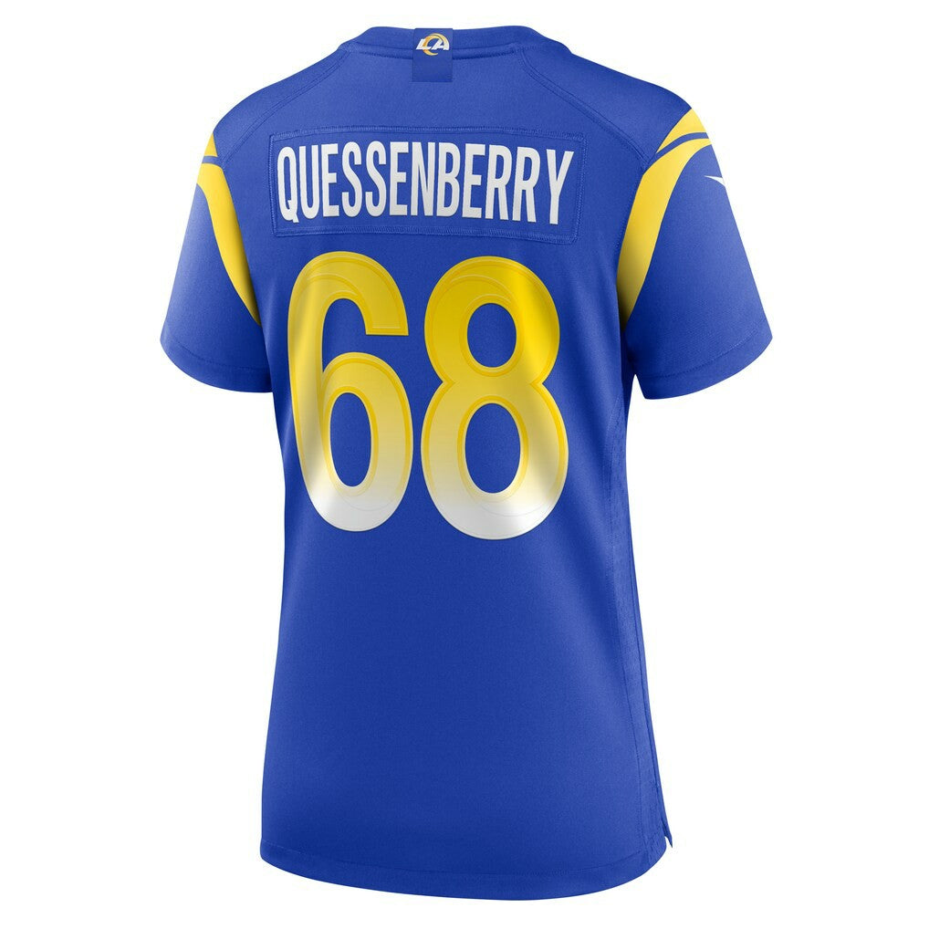 David Quessenberry Los Angeles Rams Women's Team Game Jersey - Royal | Nike discount