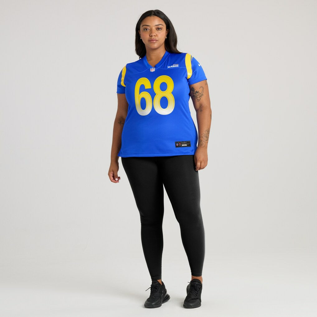 David Quessenberry Los Angeles Rams Women's Team Game Jersey - Royal | Nike discount