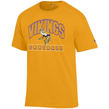 Minnesota Vikings Champion Football T-Shirt - Gold for sale