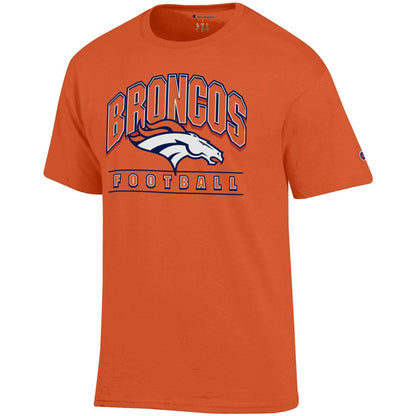 Denver Broncos Champion Football T-Shirt - Orange outlet
