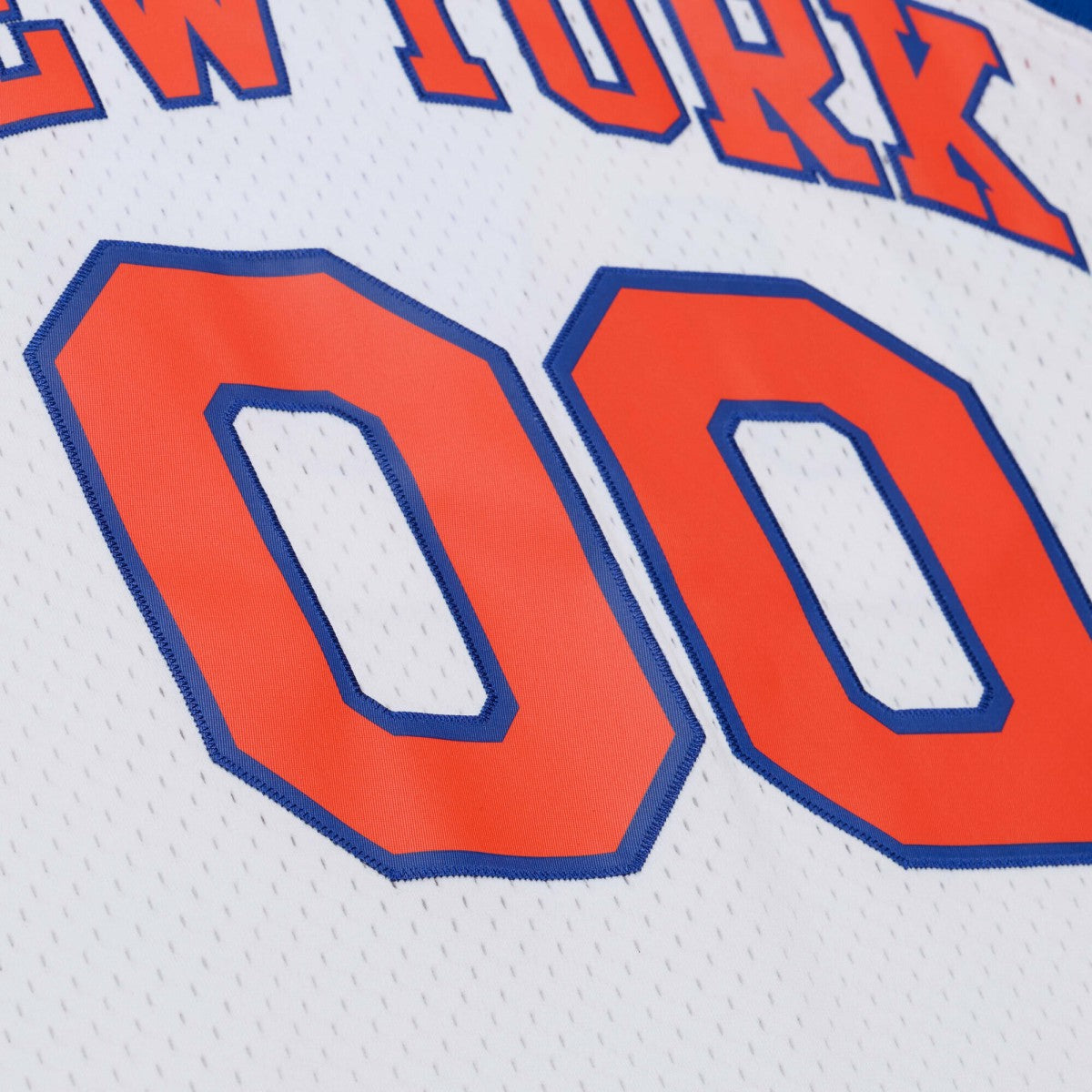 MF DOOM x NY Knicks x A New York Story Fashion Jersey - White | Mitchell & Ness shop