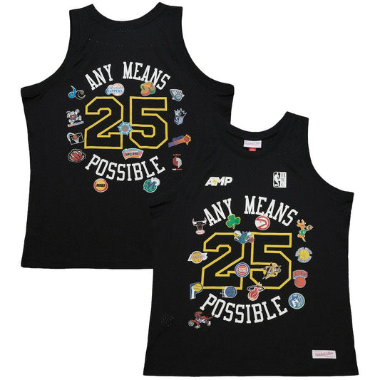 x NBA x AMP Mesh Tank Top - Black | Mitchell & Ness shop