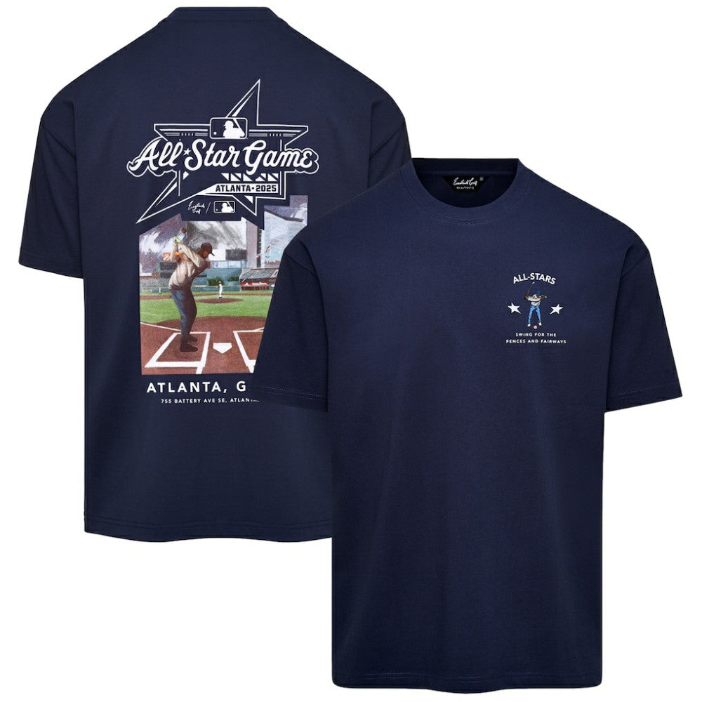 Atlanta Braves Eastside Golf 2025 MLB All-Star Game Stadium T-Shirt - Navy
