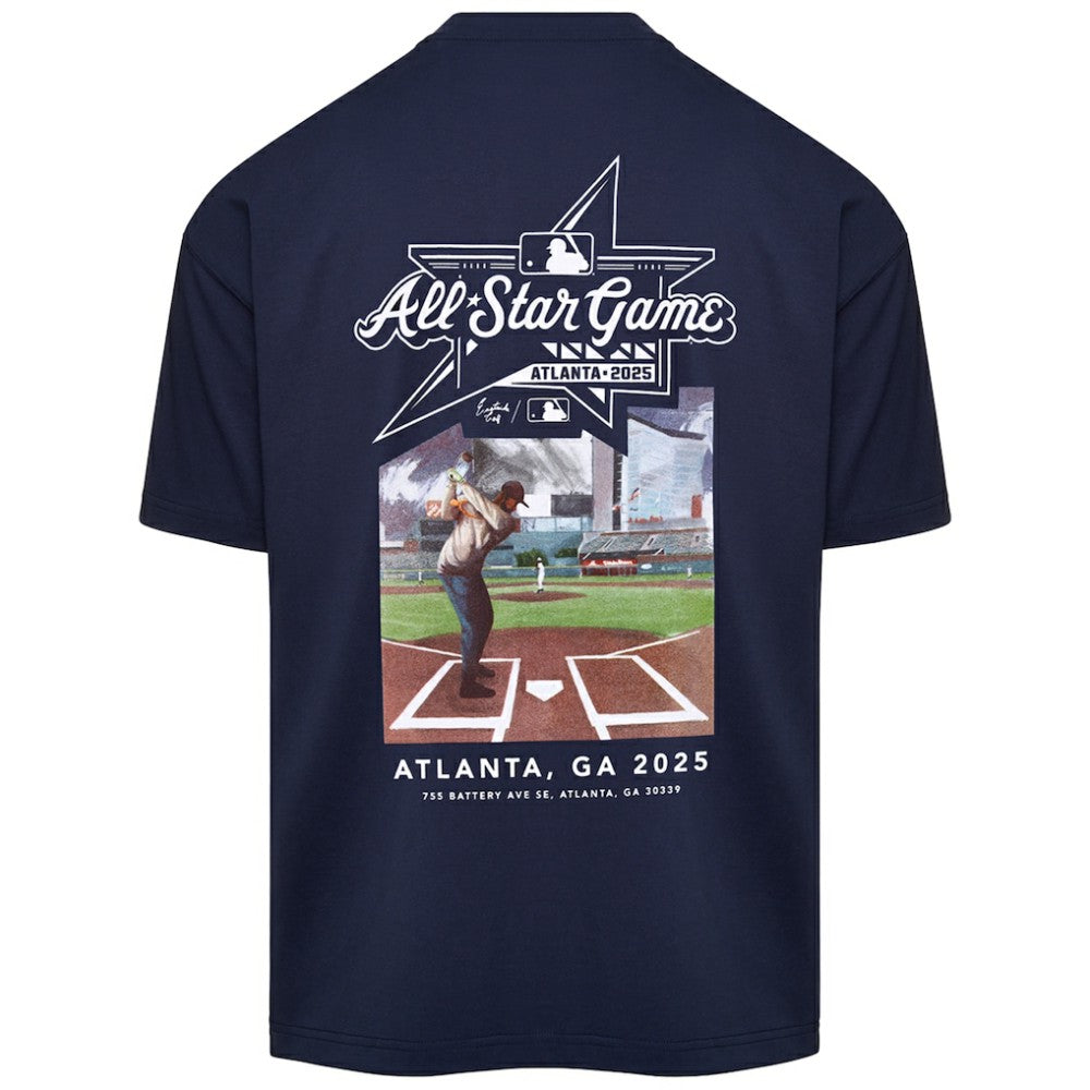 Atlanta Braves Eastside Golf 2025 MLB All-Star Game Stadium T-Shirt - Navy