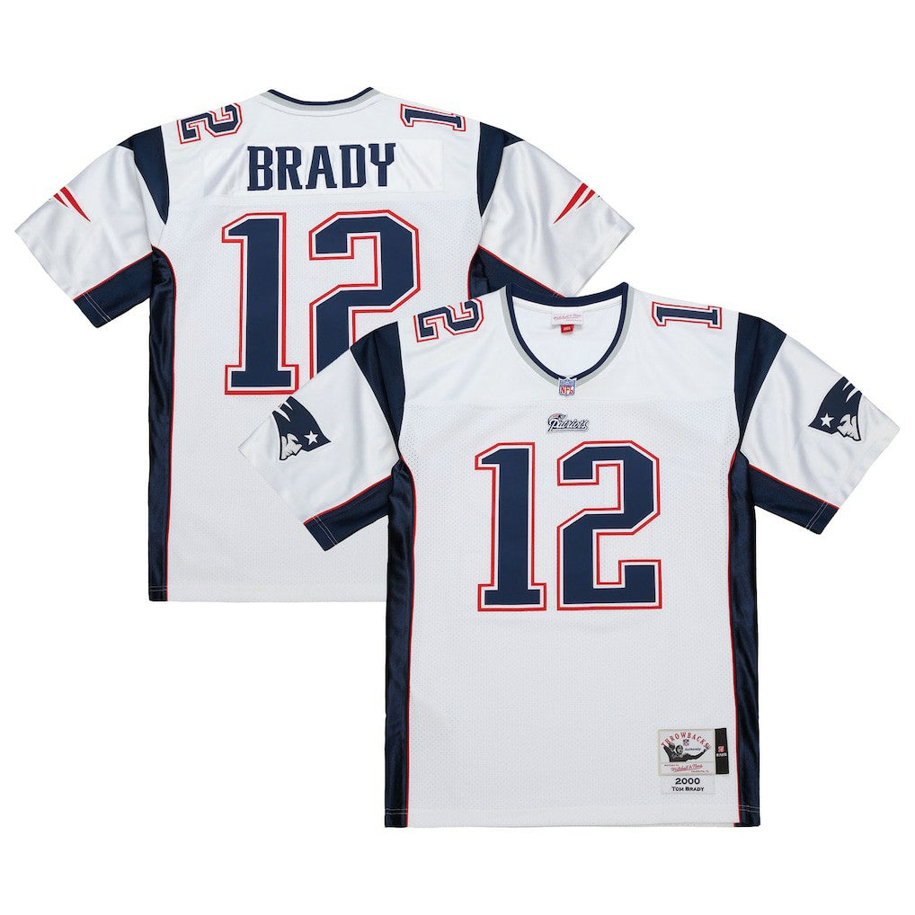 Tom Brady New England Patriots 2000 Authentic Jersey - White cheap