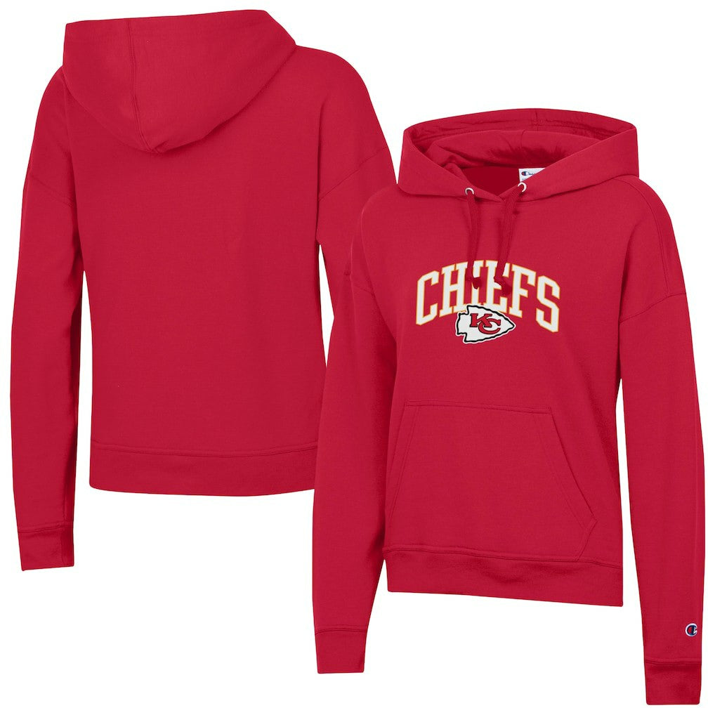 Kansas City Chiefs Champion Women's Powerblend Hoodie - Red sale