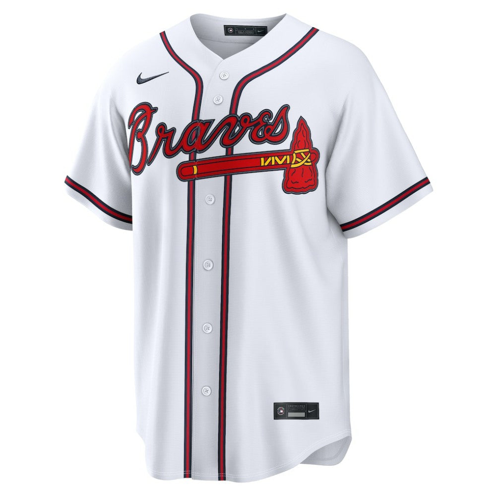 Austin Riley Atlanta Braves Home Replica Jersey - White | Nike