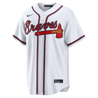 Austin Riley Atlanta Braves Home Replica Jersey - White | Nike