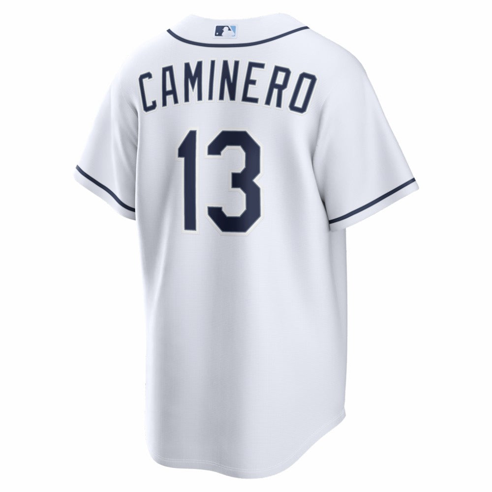 Junior Caminero Tampa Bay Rays Home Replica Jersey - White | Nike
