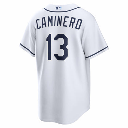 Junior Caminero Tampa Bay Rays Home Replica Jersey - White | Nike