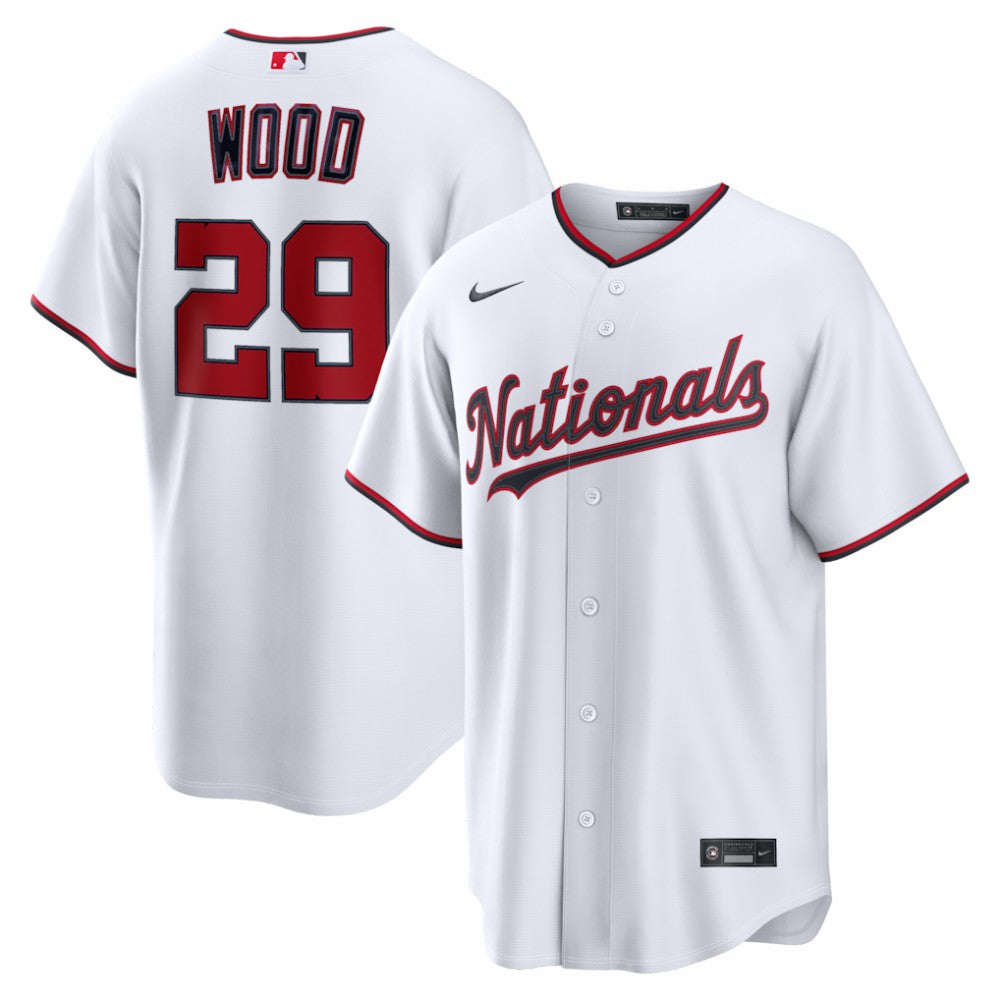 James Wood Washington Nationals Home Replica Jersey - White | Nike