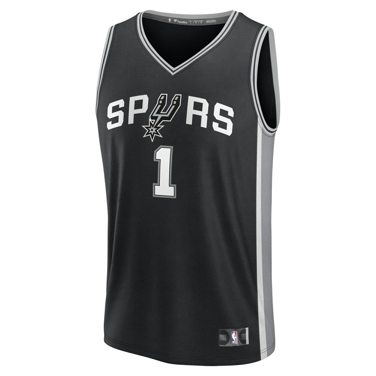 Victor Wembanyama San Antonio Spurs Youth Fast Break Replica Player Jersey - Icon Edition - Black | Fanatics sale