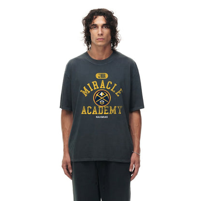 Denver Nuggets Unisex Miracle Academy x NBA Collection Vintage Boxy T-shirt sale - Heather Black sale