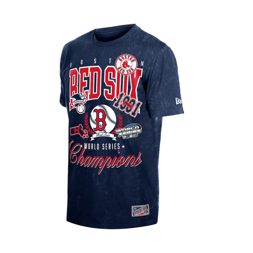 Boston Red Sox Mineral Wash T-Shirt - Navy | New Era
