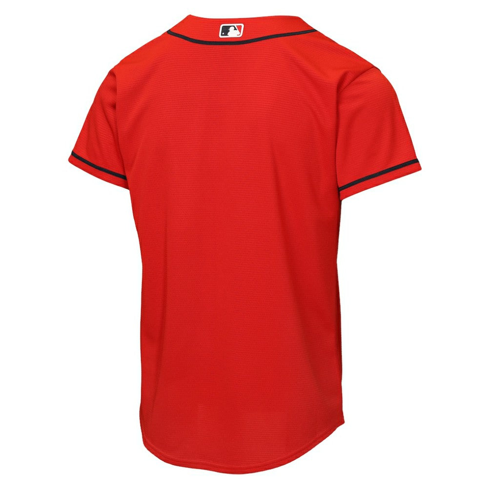 Atlanta Braves Youth Alternate Replica Jersey - Red | Nike