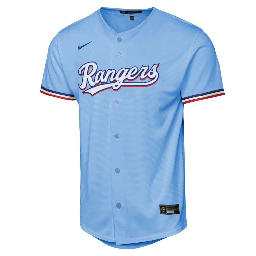 Corey Seager Texas Rangers Youth Alternate Replica Jersey - Light Blue | Nike