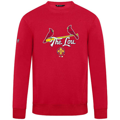 St. Louis Cardinals Levelwear City Connect Zane Back Splash Sweatshirt - Red