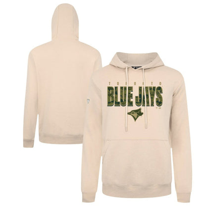Toronto Blue Jays Levelwear Podium Protect Pullover Hoodie - Khaki