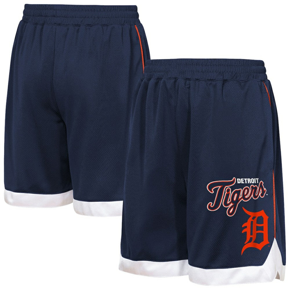 Detroit Tigers Outerstuff Youth Big League All Star Fashion Shorts - Navy