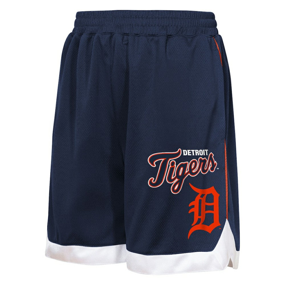Detroit Tigers Outerstuff Youth Big League All Star Fashion Shorts - Navy