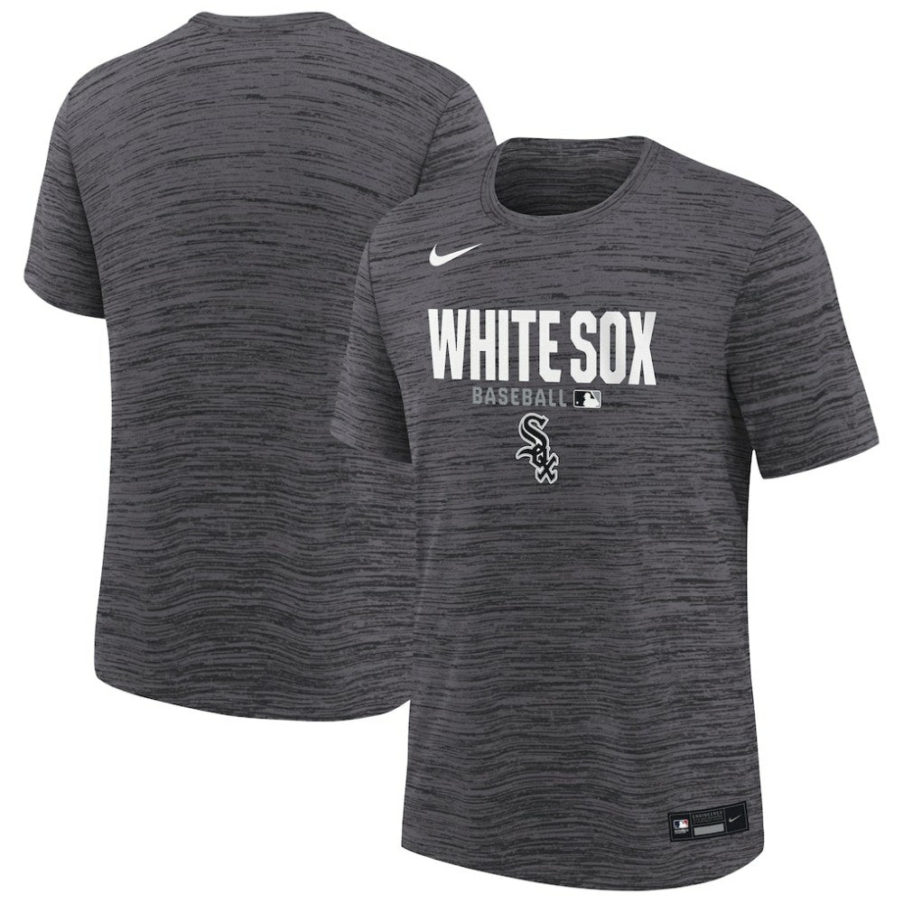Chicago White Sox Youth Authentic Collection Velocity Dri-FIT T-Shirt - Black | Nike