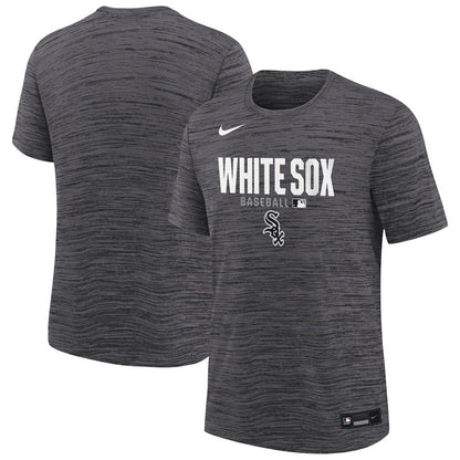 Chicago White Sox Youth Authentic Collection Velocity Dri-FIT T-Shirt - Black | Nike