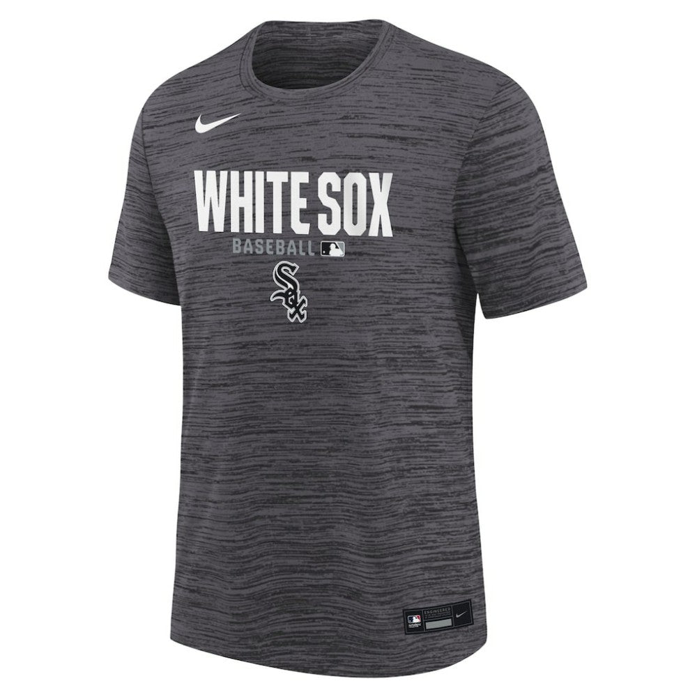 Chicago White Sox Youth Authentic Collection Velocity Dri-FIT T-Shirt - Black | Nike