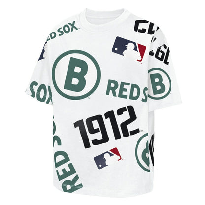 Boston Red Sox Outerstuff Youth Circus Catch T-Shirt - White
