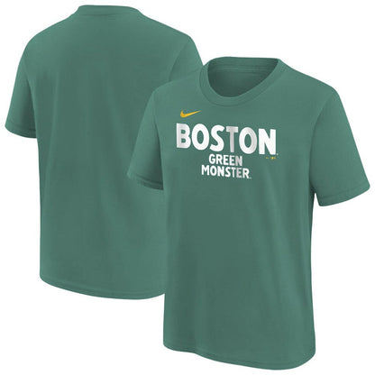 Boston Red Sox Youth City Connect Wordmark T-Shirt - Green | Nike