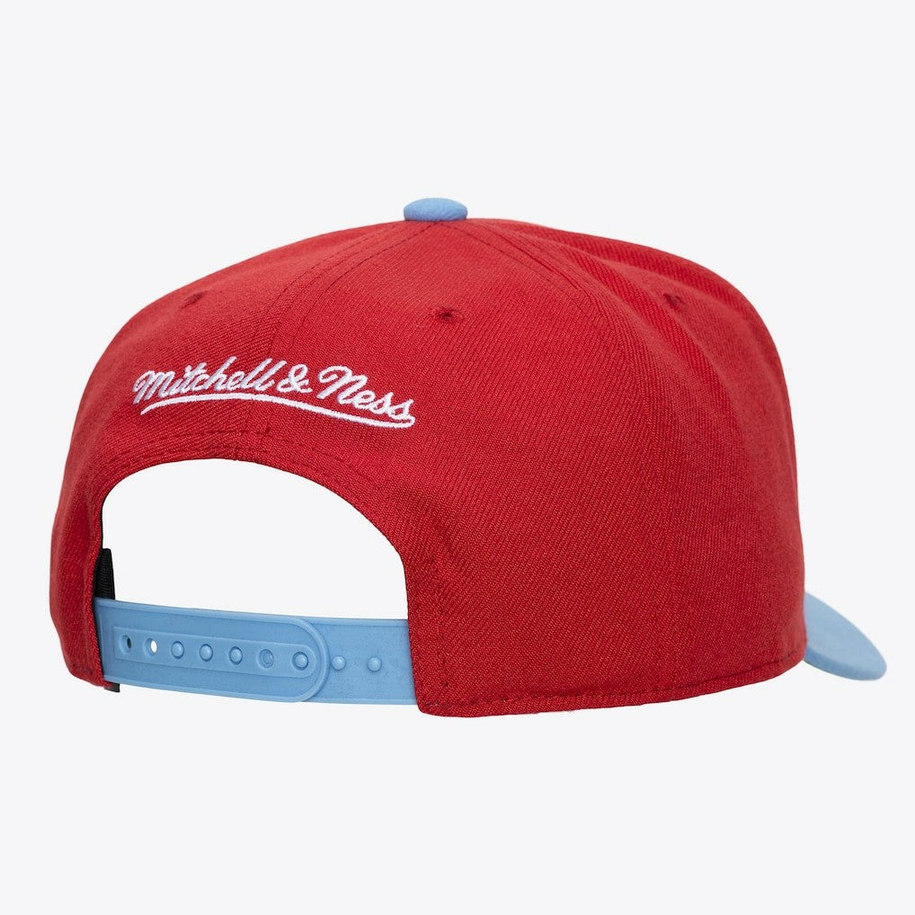 Chicago Bulls Legendary Home Pro Pinch Snapback Hat - Red | Mitchell & Ness sale