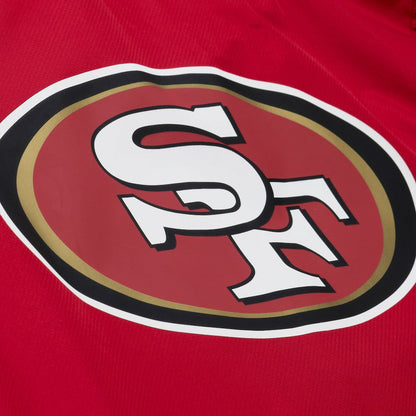 San Francisco 49ers Coaches Full-Snap Hooded Windbreaker Jacket - Scarlet online