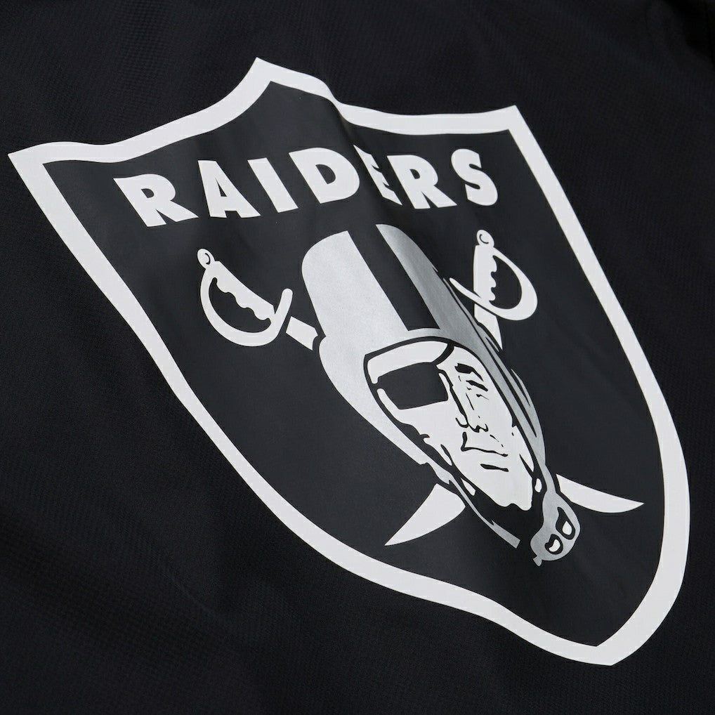 Las Vegas Raiders Coaches Full-Snap Hooded Windbreaker Jacket - Black for sale