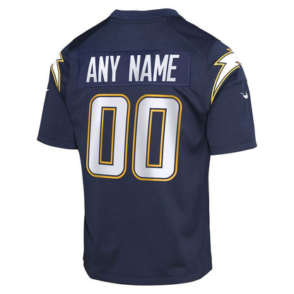 Los Angeles Chargers Youth Alternate Super Chargers Game Custom Jersey - Navy | Nike online