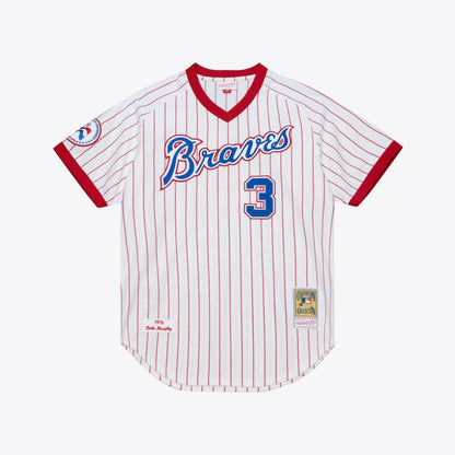 Dale Murphy Atlanta Braves 1976 Authentic Jersey - White | Mitchell & Ness