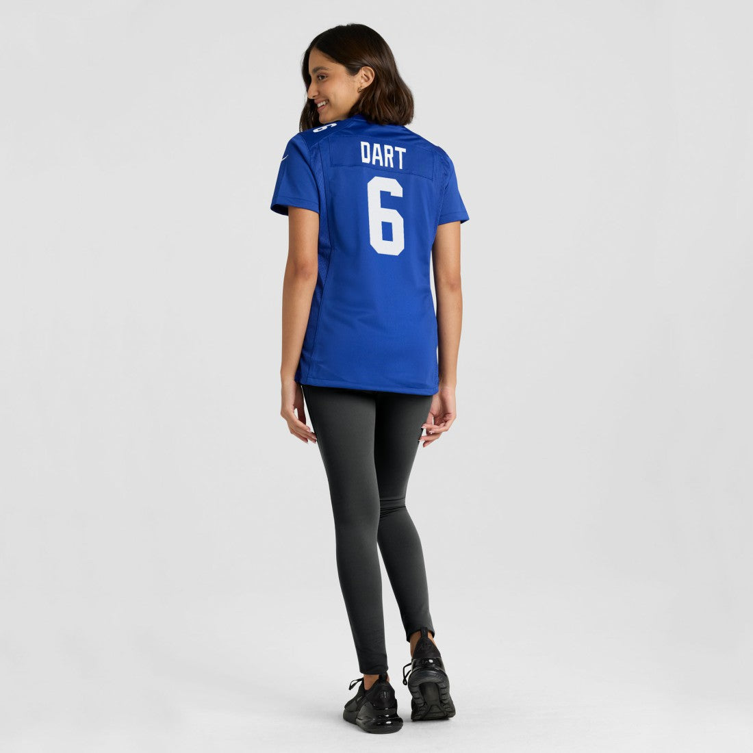 Jaxson Dart New York Giants Women's Team Game Jersey - Royal | Nike for sale