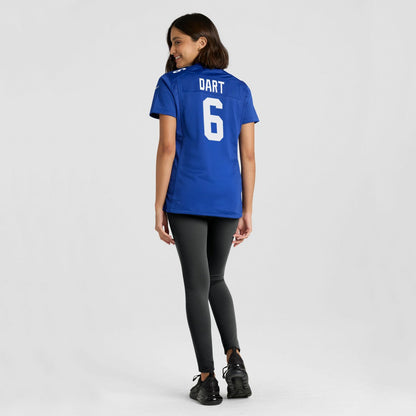 Jaxson Dart New York Giants Women's Team Game Jersey - Royal | Nike for sale