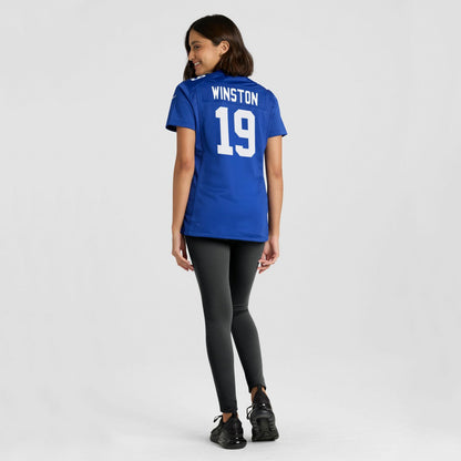 Jameis Winston New York Giants Women's Team Game Jersey - Royal | Nike discount