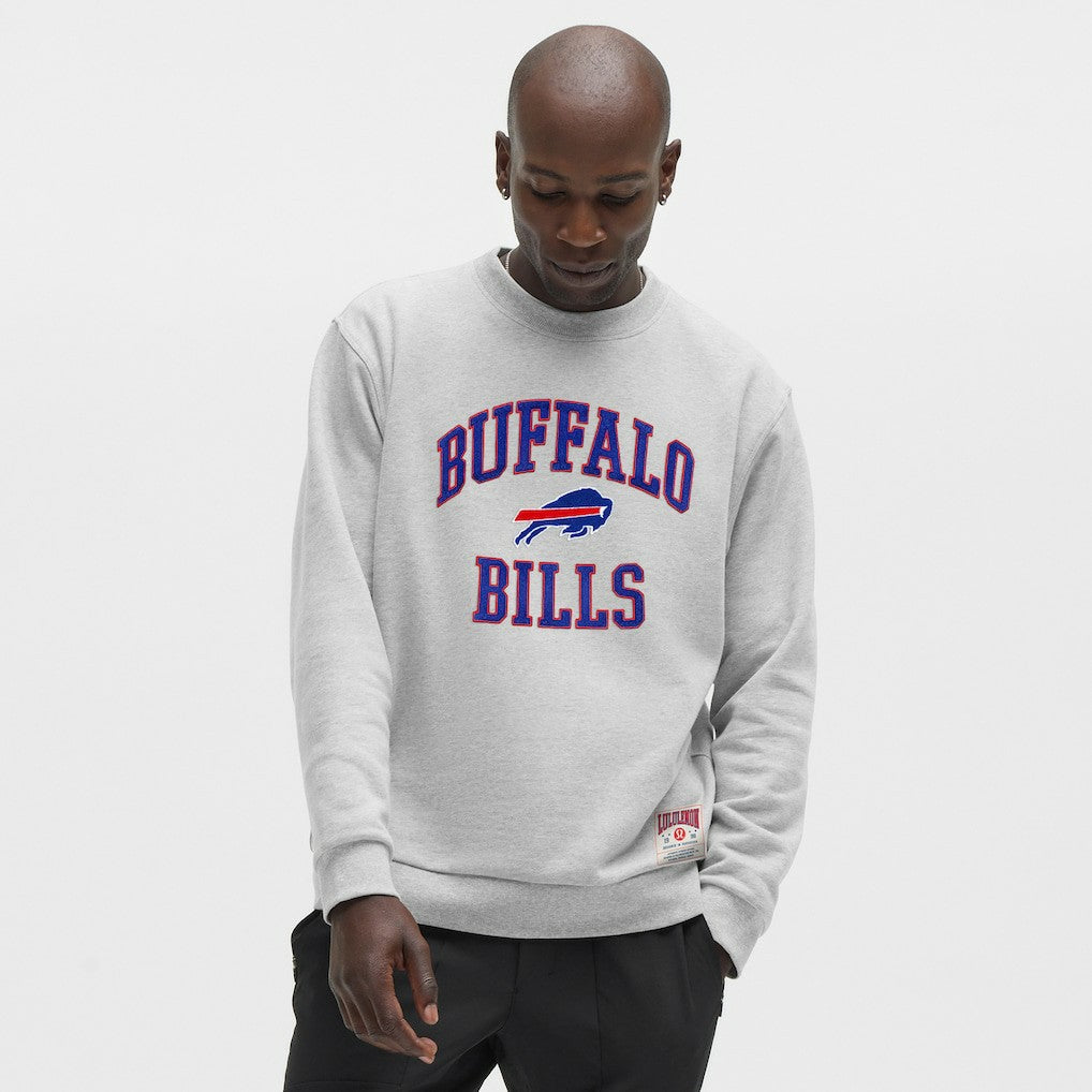Buffalo Bills lululemon Steady State Sweatshirt - Heathered Silver Drop discount