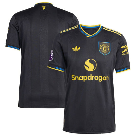 Manchester United 2025/26 Third Jersey - Black | Adidas shop