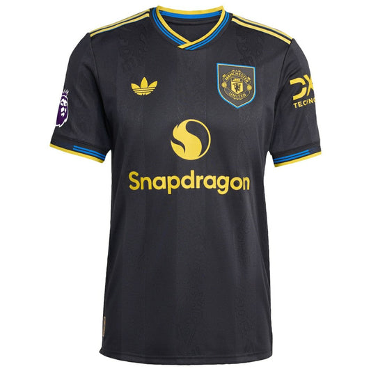 Manchester United 2025/26 Third Jersey - Black | Adidas shop