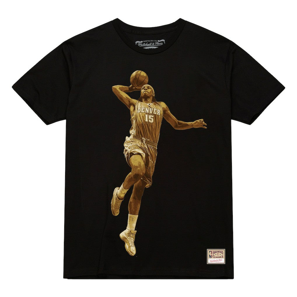 Carmelo Anthony Denver Nuggets Male Adult Black NBA ULTIMATE PLAYER GOLD TEE shop