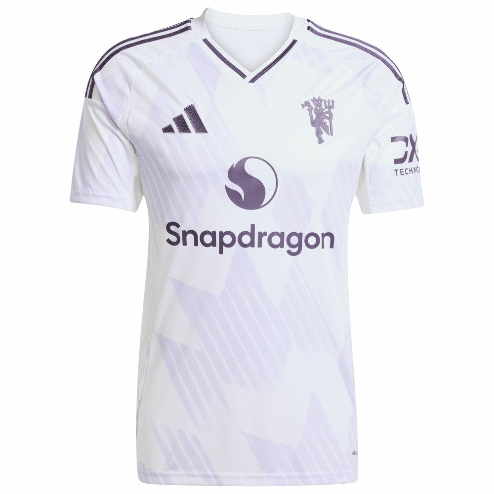 Bruno Fernandes Manchester United 2025/26 Away Replica Player Jersey - White | Adidas on sale