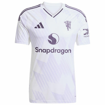 Bruno Fernandes Manchester United 2025/26 Away Replica Player Jersey - White | Adidas on sale