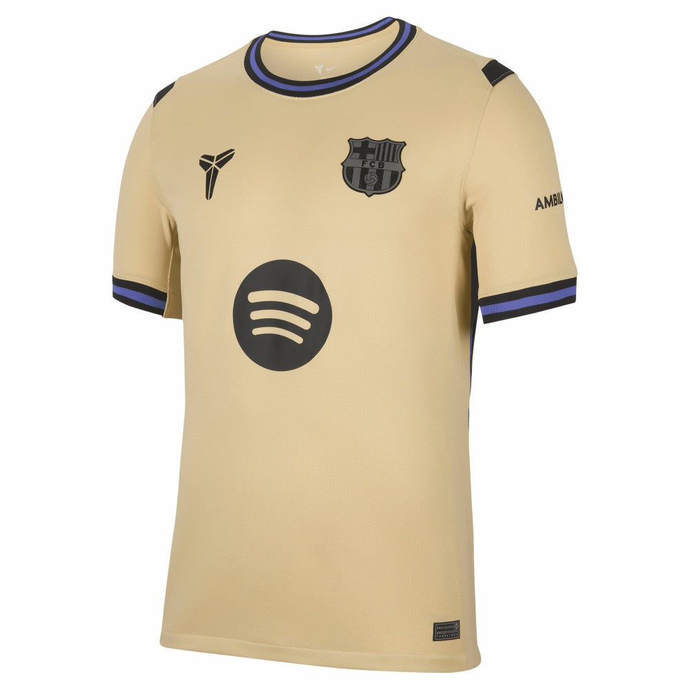 Gavi Barcelona 2025/26 Away Stadium Replica Jersey - Gold | Nike discount