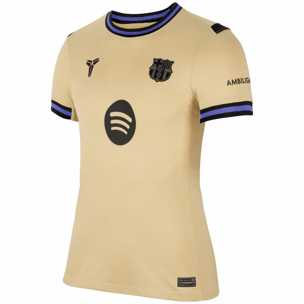 Raphinha Barcelona Women's 2025/26 Away Stadium Replica Jersey - Gold | Nike online