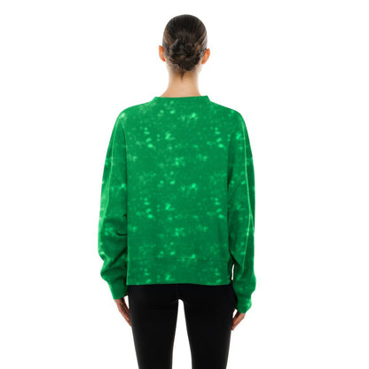 Boston Celtics Women's Throwback Collection Mineral Wash Crewneck Sweatshirt - Kelly Green | New Era shop