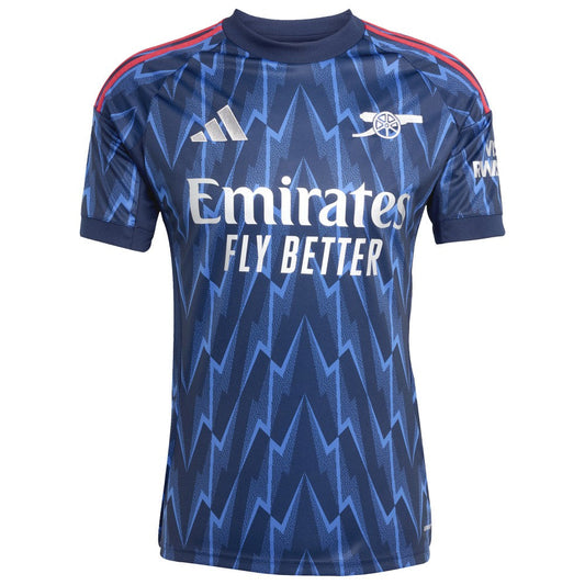 Bukayo Saka Arsenal 2025/26 Away Replica Player Jersey - Blue | Adidas sale