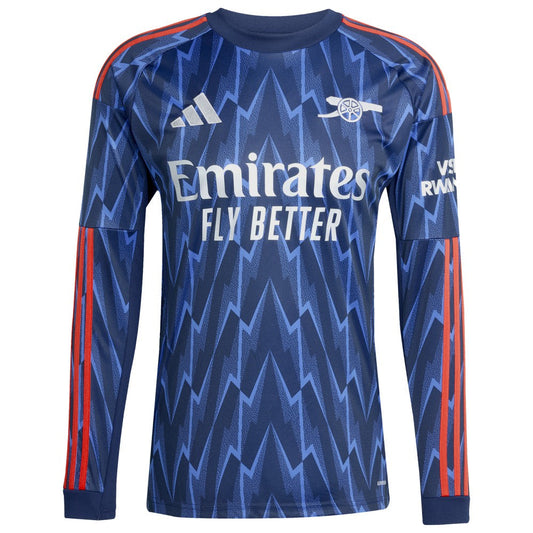 Bukayo Saka Arsenal 2025/26 Away Replica Long Sleeve Player Jersey - Blue | Adidas cheap