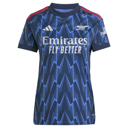 Bukayo Saka Arsenal Women's 2025/26 Away Replica Player Jersey - Blue | Adidas shop