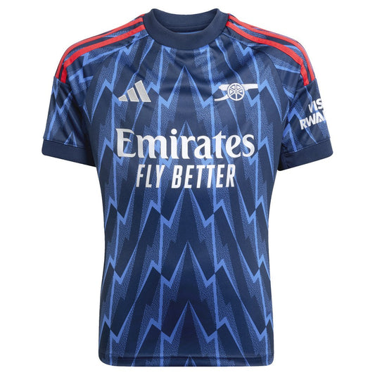 Bukayo Saka Arsenal Youth 2025/26 Away Replica Player Jersey - Blue | Adidas on sale